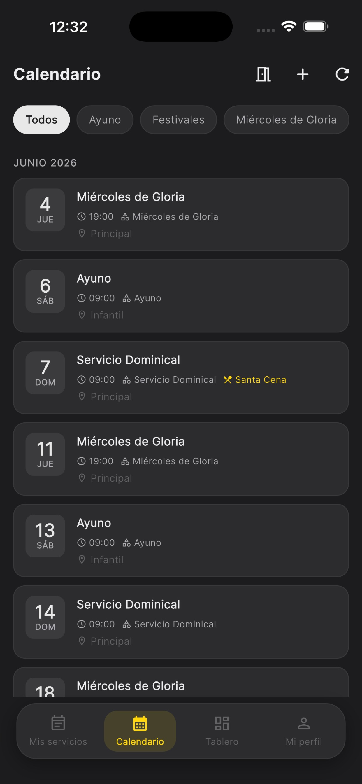 Calendario